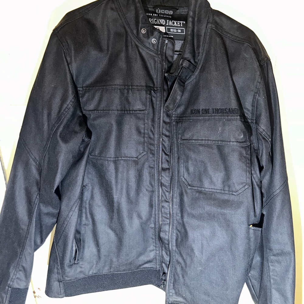 ICON Black Military Field Jacket